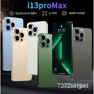 i13 Pro Max 智能安卓手機 6.3吋高清大螢幕 WIFI上網 8GB內存, 金色