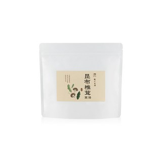 藻作坊 職人親製 無化學添加 嚴選新社香菇 7分鐘快速熬煮, 1個, 昆布椎茸高湯包(12入/袋), 168g