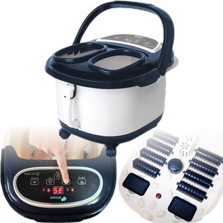 바퀴 달린 족욕기 습식족욕기 족욕통 가정용 발 지압 버블 적외선 온열 홈쇼핑 족욕기, 족욕기 STK-FS110, 1개