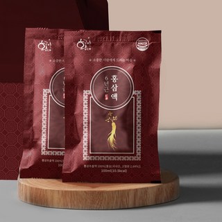 황금이네 6년근 홍삼액, 3L, 4개