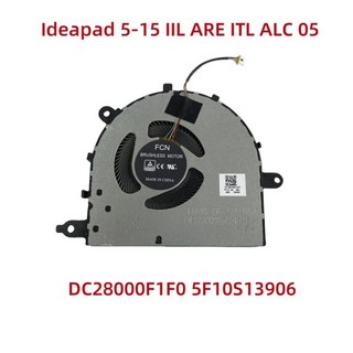레노버 아이디어패드 5-15 IIL ARE ALC 05 노트북 CPU 냉각 선풍기 DC28000F1F0 5F10S13906