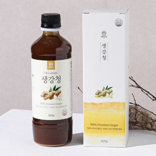 국산 100% 해솔당 통째로 갈아넣은 안동 생강청 천연꿀 함유, 1개, 1개입, 620g