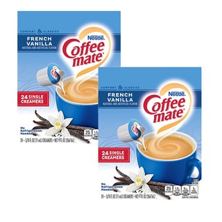 커피메이트 크리머 프렌치 바닐라 K-컵, 48개입, 11ml
