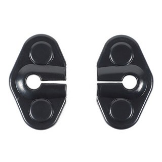 쉐보레 카마로 호환 ABS 자동차 도어 잠금 버클 보호 장식 커버 2010 2011 2012 2013 2014 2015, 1.Black