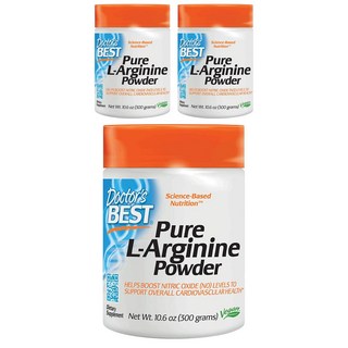 Doctor's BEST 蛋白質保健食品, 3罐, 300g