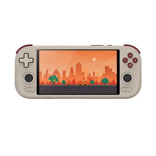 MANGMI AIR X 레트로 게임기4+64GB 휴대용 게임콘솔 5.5인치 1080P고화질 400nit 5000mAh, 게임기+128G TF카드