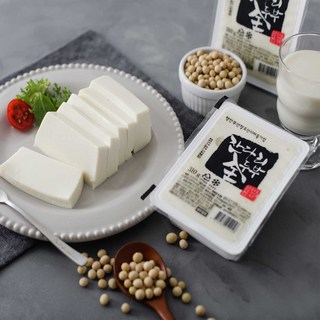 치즈처럼 말랑말랑 잔다리 국산콩 두부310g 4모, 310g, 4개