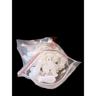 矽膠帽玻璃滴管套裝 (1ml 2ml 3ml 5ml 10ml) 刻度滴管 橡皮帽 精油 美容 實驗器材, 1個, 1ml 50個/包