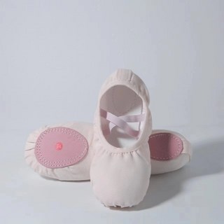 免綁帶舞蹈鞋 軟底芭蕾舞鞋 古典舞鞋 芭蕾平底鞋 跳舞鞋 貓爪鞋 練功鞋 精品-淺粉-免系帶, 精品-淺粉-免系帶///,30 兒童款