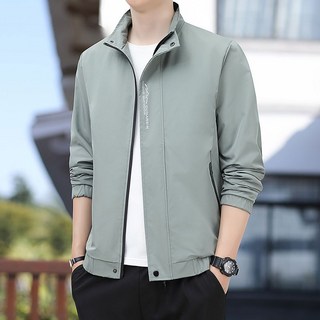 青年休閒棒球領夾克外套