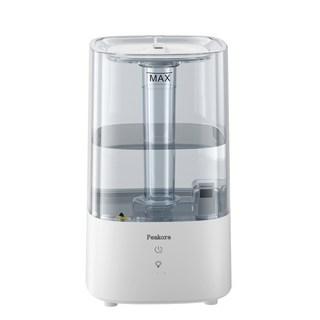 Peakora 대용량 가습기 무소음 무드등 가정용 사무실용, 화이트