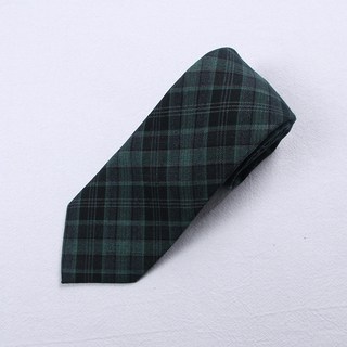 JK制服領結領帶 - 正統格子學生領帶 日系海苔格紋, 海苔 領帶（D）, 1個