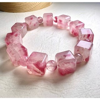 奈奈飾品 櫻花雨手串 天然玉石手鍊 台灣現貨