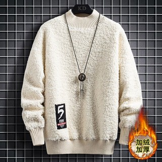 스웨터 겨울 새로운 패션 터틀넥 한국어 버전 트렌드 느슨한 두꺼운 탑 코트 부티크 니트