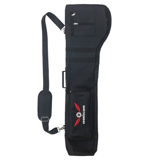 주닉스 경량 파크골프 하프백 케이스 휴대용 심플 골프채 보관 가방 블랙