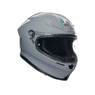 長野車業 AGV K6 S 水泥灰 亞洲版 全罩式安全帽 (贈MOTO46頭套), XL