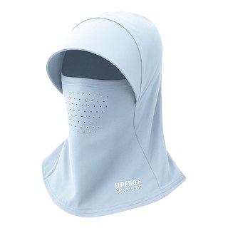 防曬頭套 冰絲面罩 遮陽帽 抗UV防曬圍脖 涼感頭套