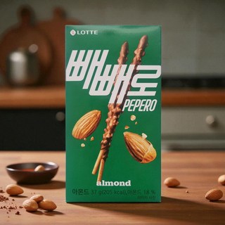 빼빼로 아몬드, 37g, 20개
