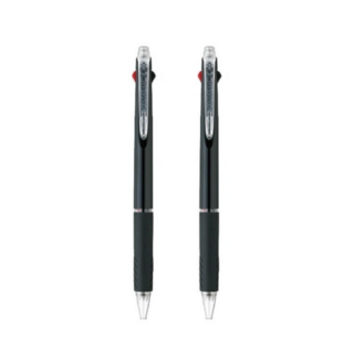 제트스트림 3색 볼펜 0.5mm SXE3-404-05, 블랙, 2개