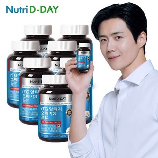 뉴트리디데이 rTG 알티지 오메가3 7병 (21개월분), 0, 7개, 90정