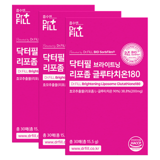 닥터필 브라이트닝 리포좀 글루타치온180, 15.5g, 3박스