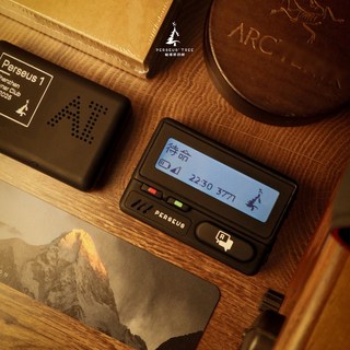 帕修斯AI BB機 AI智能個人助理 全年齡段AI對話 信息互傳 AI禮物 即時翻譯 口語對練 多功能助手, 1個, 極夜黑, 極夜黑