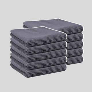 연화삼월 수건 독일 5성급 수건 10장 호텔 수건 40수 세면 타올 먼지없는 수건 수건 5개 OEKO-TEX 알러지/진드기방지 항균인증, 10개, 다크그레이