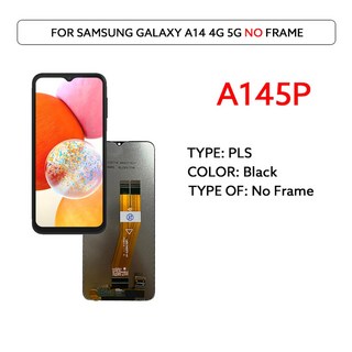 LCD 디스플레이 터치 스크린 디지타이저 어셈블리 패널 교체 삼성 갤럭시 A14 4G 5G A145F A145P A146B A14, 1)A145P No Frame, 1개