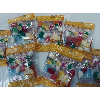 sns 古早味 懷舊零食 雷根糖 賓司 QQ軟糖 豆豆糖 彎豆糖(10入), 1個, 11g