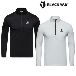 [블랙야크]24년FW 동절기 기모 하프집업 남성 그리드 집업티 1BYTSW4009