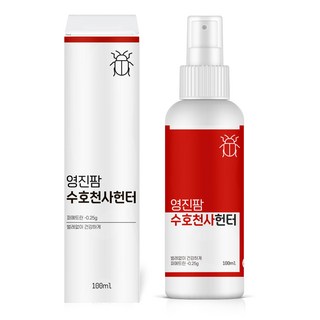 수호천사헌터 100ml 빈대 베드버그 진드기 퇴치제 국내 해외 여행용, 1개, 1개입