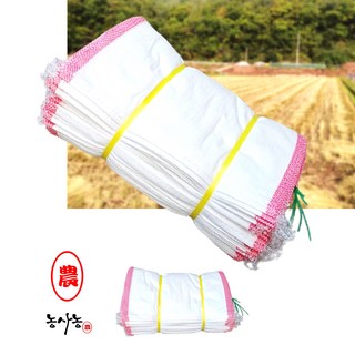 국산 쌀자루 마대 10kg 20kg 40kg 텃밭 농사 곡식 보리 밀 콩 포대 (10장) (농사농), 02. 20kg 흰색 (10장)