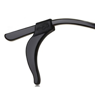 바이트 안경다리 실리콘 귀팁, 블랙&화이트, 16개