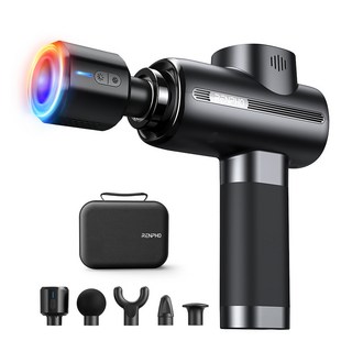 RENPHO 렌포 써마쿨 냉온열 마사지건 냉온찜질 무선 전동 마사지기, 블랙, R-C003H