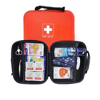 [트윈스몰] 가정용 응급처치 구조함 풀세트 가정 사무실 공장 등산 캠핑 각종 스포츠 구조 가방, 1개