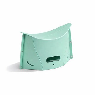 便攜折疊凳 - 創新多功能戶外釣魚野餐手提籃, 薄荷綠, 1個