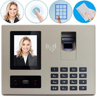 人臉指紋刷卡密碼考勤機，多重驗證，快速生成報表，辦公室工廠適用, 1個, A30聯網+人臉+刷卡指紋密碼打卡機