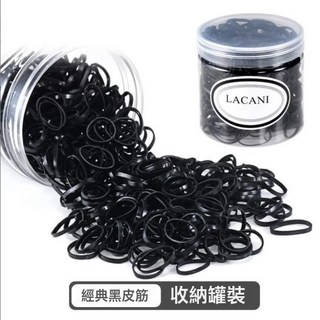 橡皮筋女扎頭髮加粗加厚髮圈一次性高彈力耐用黑色膠圈小頭繩大人