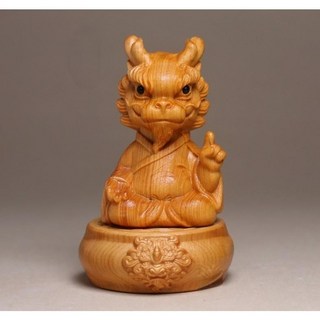 龍大師 嘉義出貨 崖柏龍擺件 一直有錢龍擺件 桌面龍擺件 節日送禮小禮品, 八卦底座