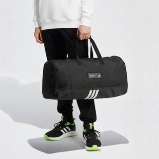 [매장정품] 아디다스 4ATHLTS 더플백 M 넉넉한 운동가방 축구가방 보스턴백 헬스장, 1개, 블랙