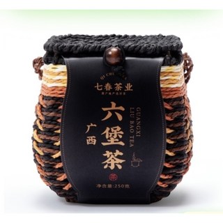 2016 육보차 흑차 250g 숙차 광시 오주, 1개, 1세트, 1개입