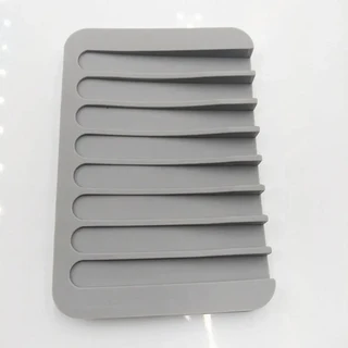 비누 트레이 실리콘 홀더 접시 용기 상자, 03 05