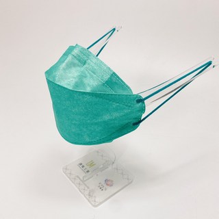 教練先生 艾爾絲 醫用口罩 台灣製造 口罩 醫療口罩 成人口罩 KF94 KF 立體口罩 網紅口罩 魚形口罩 魚型口罩, 1個, 薄荷綠