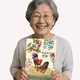 민화 컬러링북 어르신 어른 색칠공부 노인 시니어 인지향상 치매예방 할머니 색칠북 꽃그림 색칠하기 성인 취미 미술 놀이 실버 활동 치료 교구 한국 전통 도안 힐링 드로잉, 마음의 민화 컬러링북