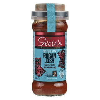 GeetaS Rogan Josh咖哩調味料 中辣, 1個, 350g