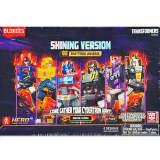 블로키 BLOKEES Buluke 트랜스포머 샤이닝 버전 03 프라모델 71123 6종 1박스, 6개