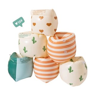 (국내배송) KC인증 물놀이 용품 암링 튜브 암튜브 휴가용품 수영 팔튜브 호캉스, 삼색, 1개