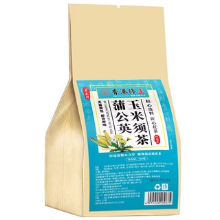 香港修正 蒲公英玉米鬚茶 150克 (5克x30包) 無需撕包 即泡即飲, 3個