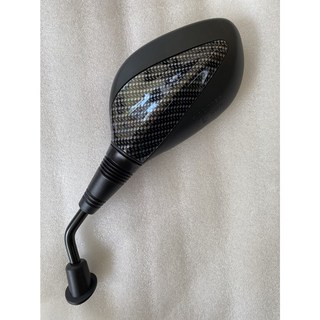 PGO BON125 後視鏡 左右雙色 仿碳纖維, 1個, 右後視鏡/水碳籤 8mm