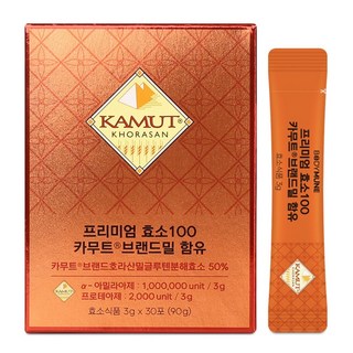 바디뮨 프리미엄 카무트 효소 100만 역가 (1개월분), 1개, 90g